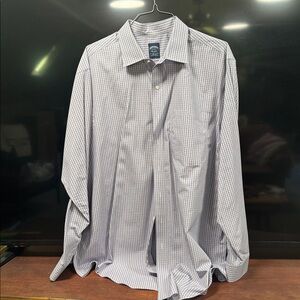 Brooks Brothers Men's Checkered Button-Up Shirt